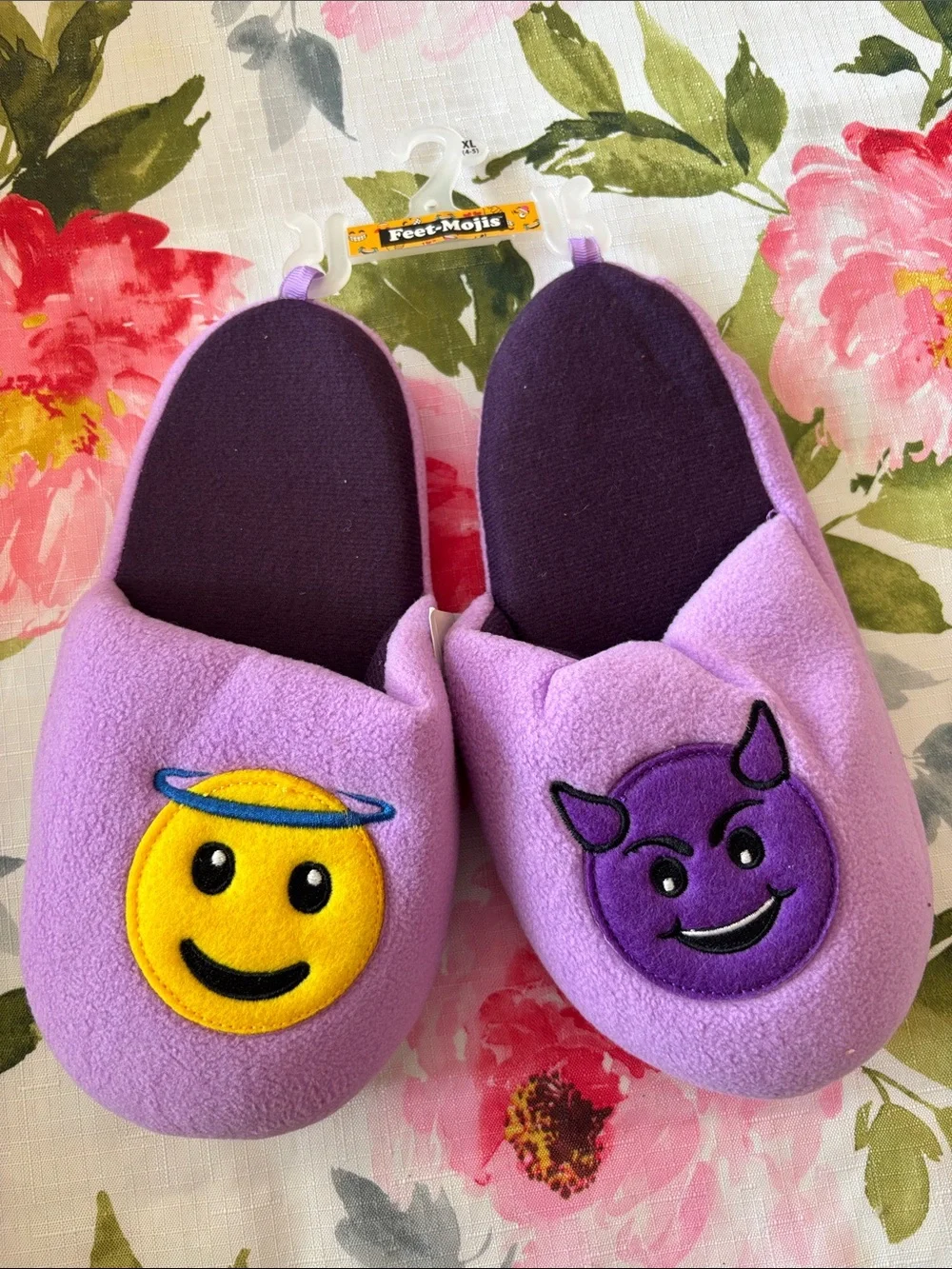 Kids Emoji Slippers multiple sizes